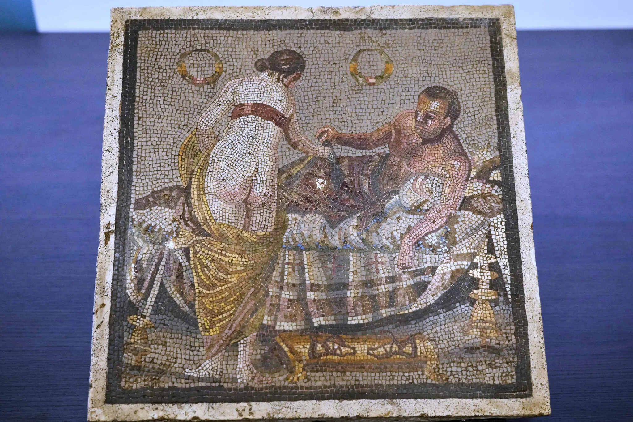 Мозаїка з Помпеї, вкрадена нацистом, повернена до Італії